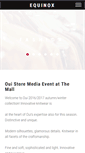Mobile Screenshot of equinox.com.qa